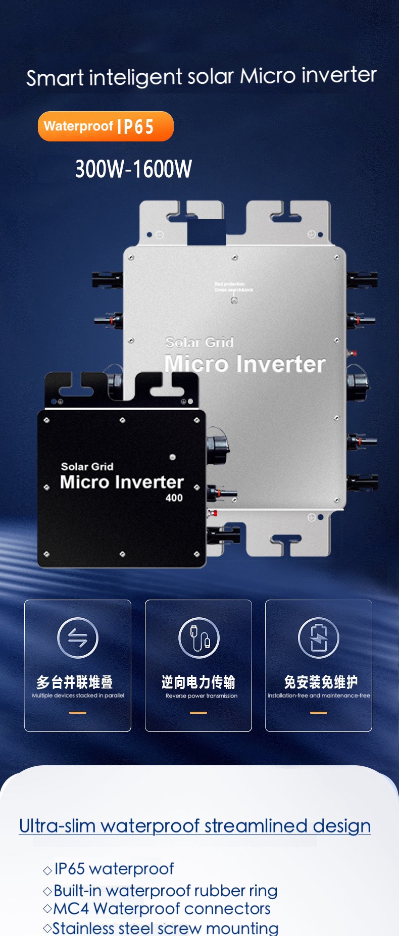 Solar Micro Inverter Diagram 1