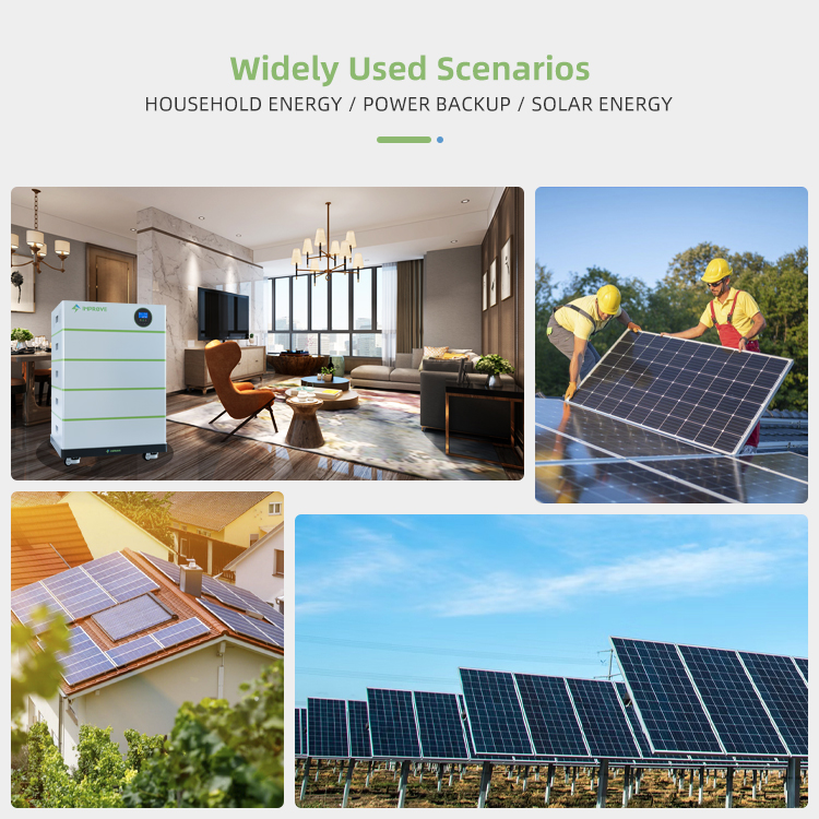 All in One 5kWh 10kWh Battery LiFePO4 20kWh 30kWh Stackable Solar Energy Storage System 48V 100Ah 200Ah Lithium Battery Pack