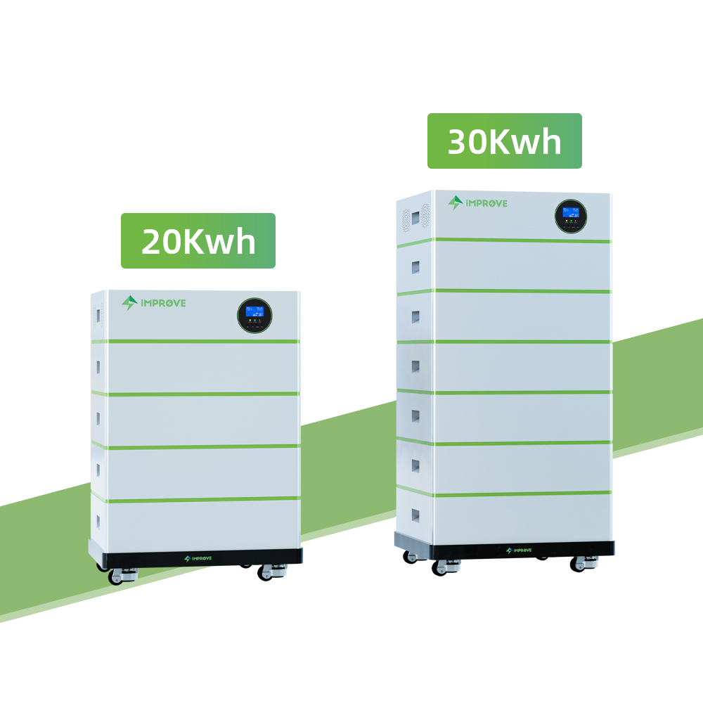 All in One 5kWh 10kWh Battery LiFePO4 20kWh 30kWh Stackable Solar Energy Storage System 48V 100Ah 200Ah Lithium Battery Pack
