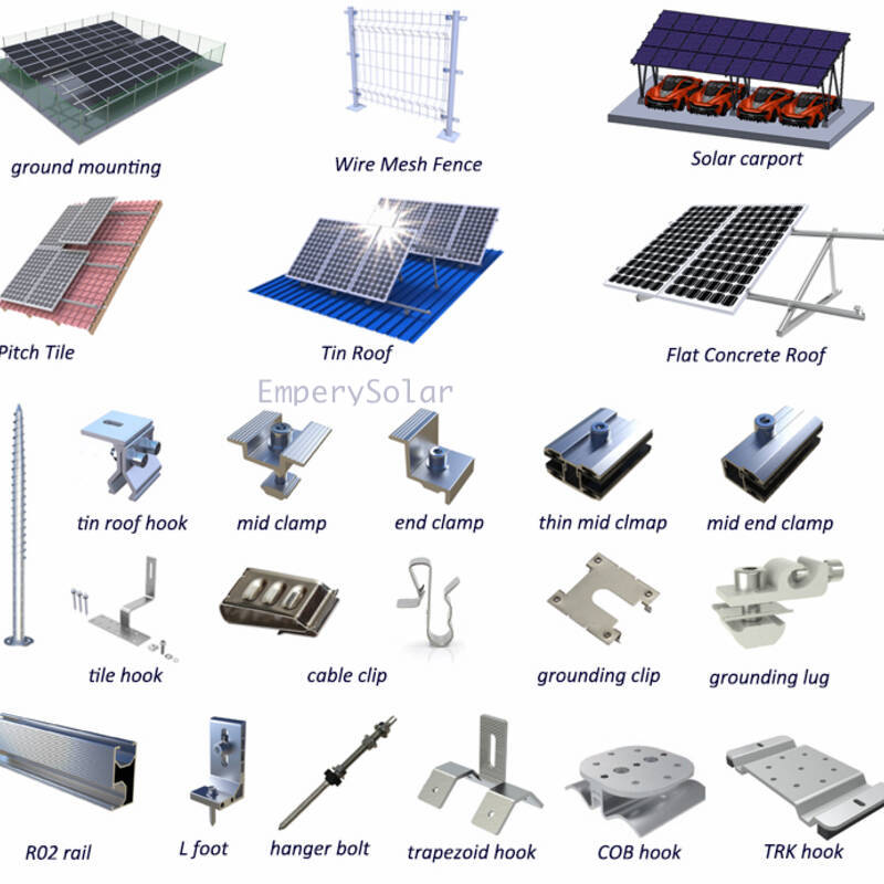 Related Solar Mounting Components