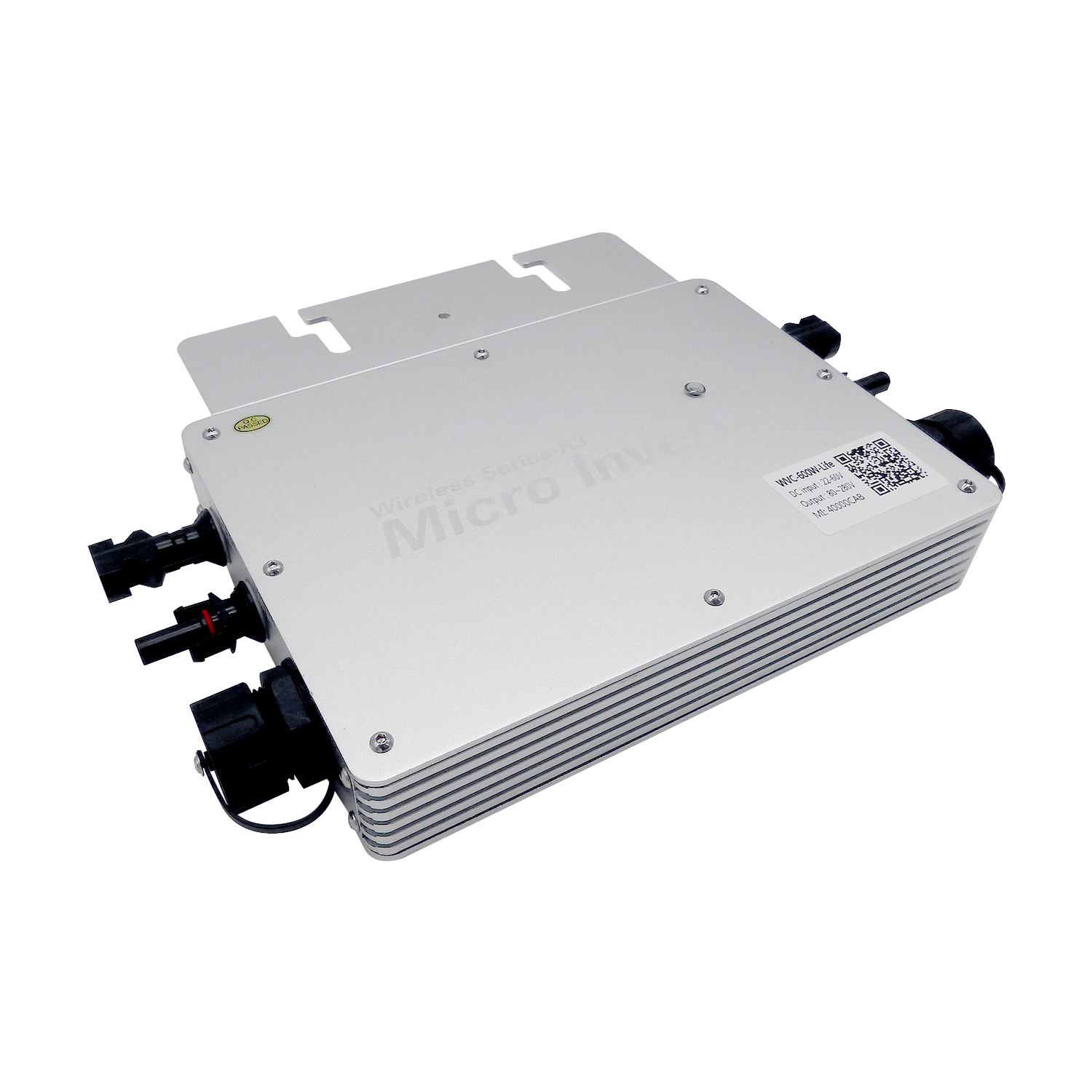 Solar Microinverter Off Grid Solar Inverter WVC-600 IP65 PV System Grid Tie Micro Inverter 600W for Solar PV Panels System