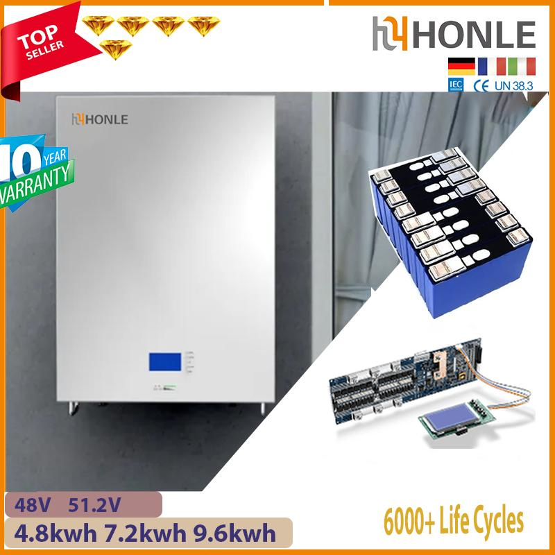2025 Advance Solar Energy Storage Battery 48V 2.4kwh 5kwh 10kwh 5oah 100ah 200ah Home Power Wall Battery LiFePO4 Wall Mounted Lithium Battery Pack