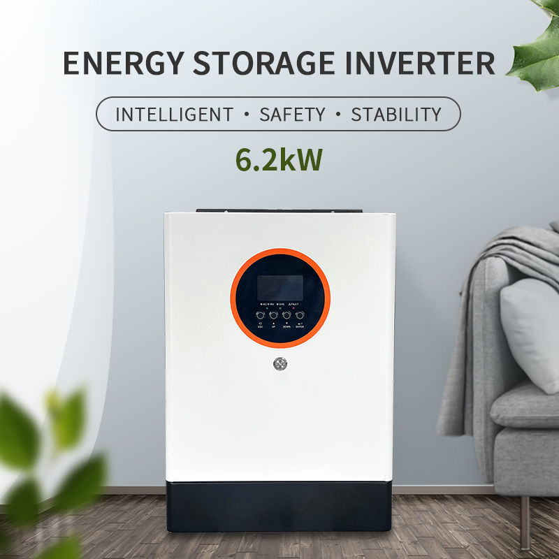 Hybrid Solar Inverter MPPT DC 48V 230V AC 6200W off-Grid Power Inverter