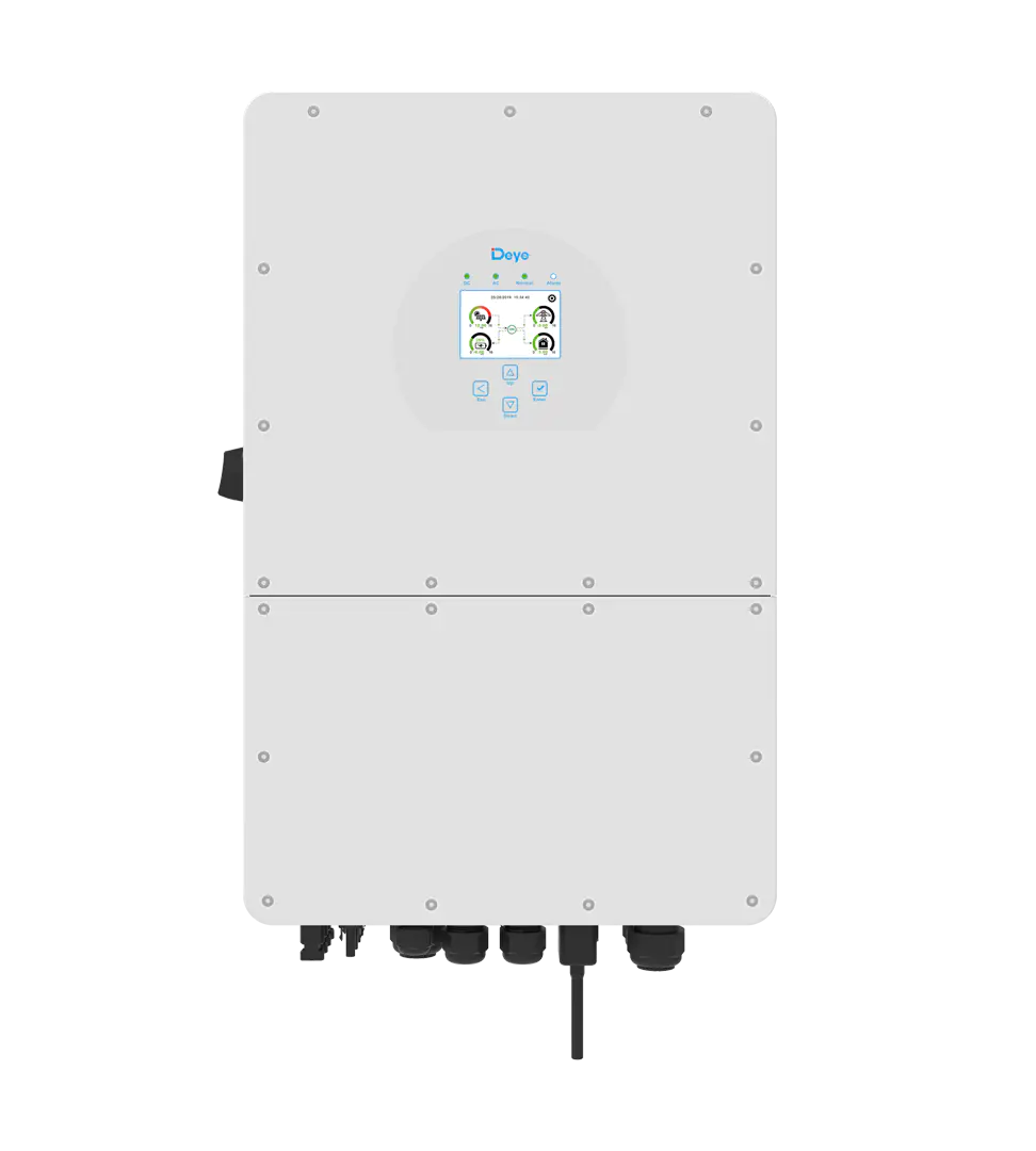 Deye Hybrid Solar Inverter Three Phase 5Kw 8Kw 10Kw 12Kw With MPPT Solar Charge Controller Manufacturers