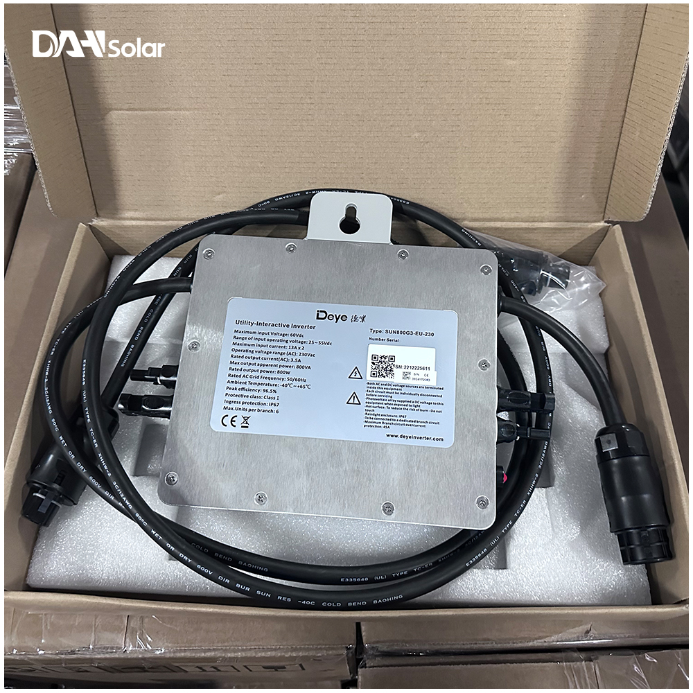 Wholesale Price Solar System Inverter Single Phase 800w SUN800-US-220/EU-230 Microinverter