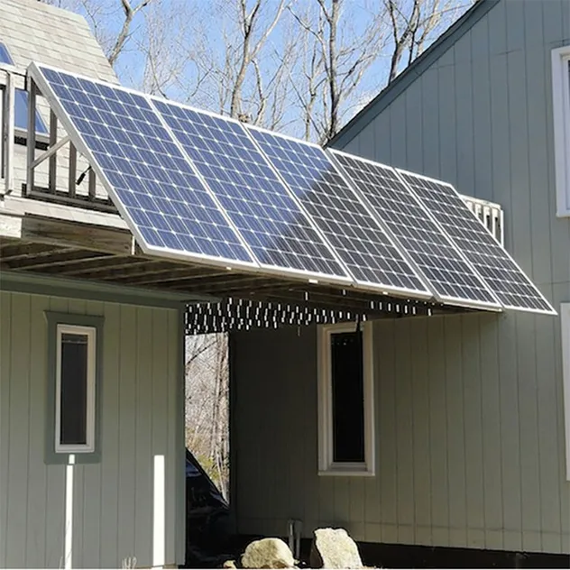Solar Bracket Balcony System 800W Germany Grid Tied Garden Solar System Kit