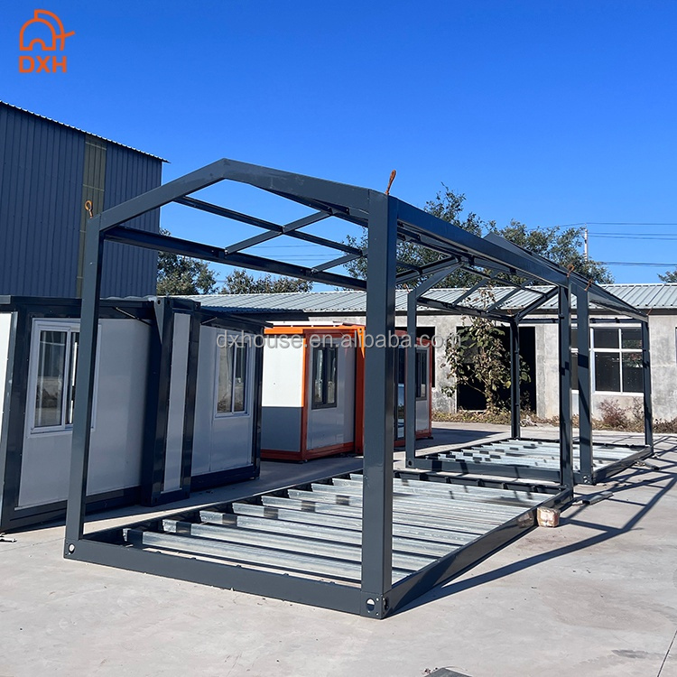Assembly Integrated Steel Prefab Detachable 10ft Flat Pack 20ft Low Cost Prefabricated 30ft 40ft Assembly Container House Frame
