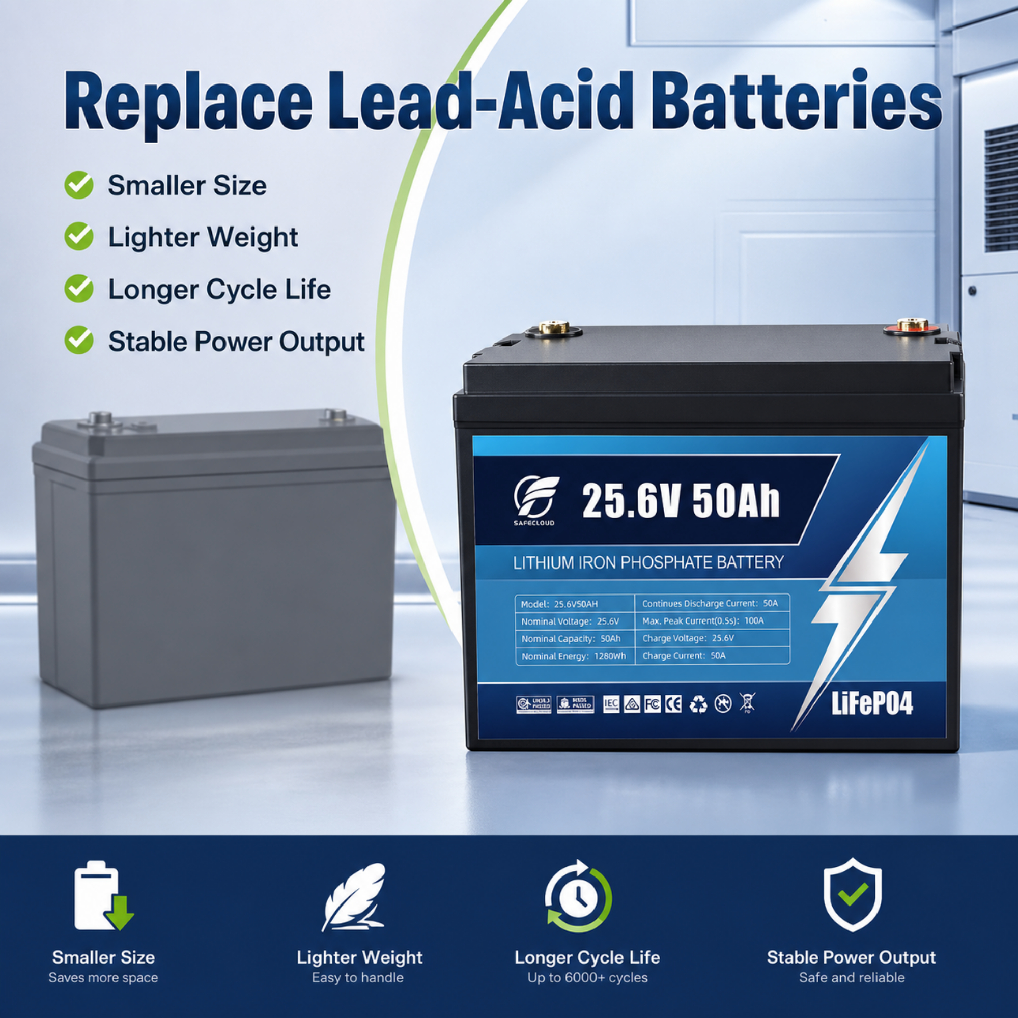 Lithium Battery Lifepo4 Battery Lithium Ion Batteries Pack Lifepo4 200ah Solar Battery Lithium 12v100ah Battery Solar Energy Sys