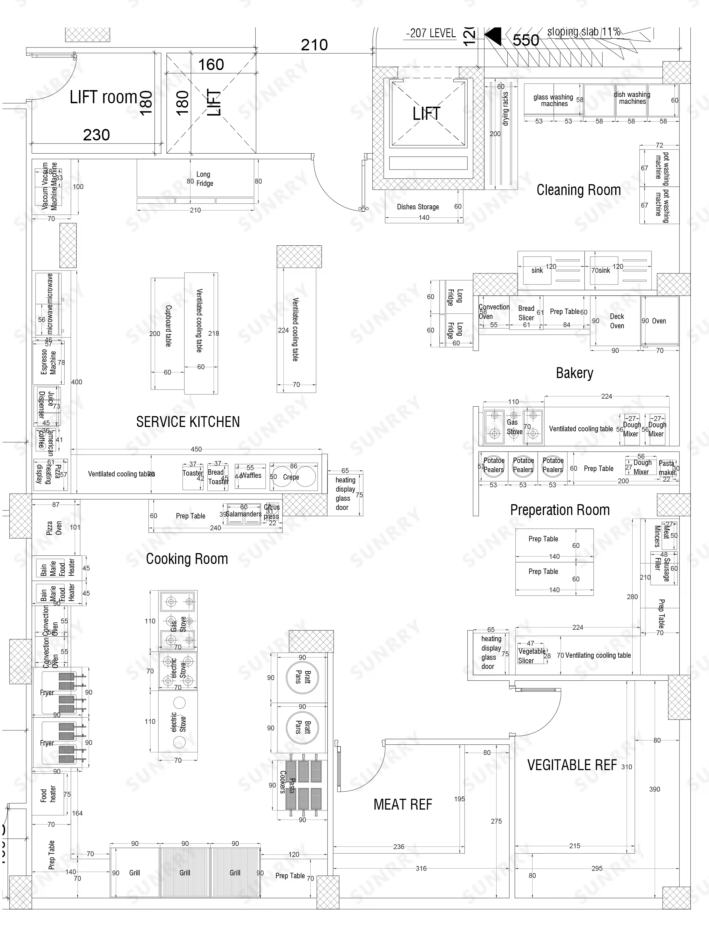 Kitchen Equipment Set Restaurant Setup,Commercial Worktable Workstation for Kitchen,Cocina Industrial a Gas Para Restaurantes