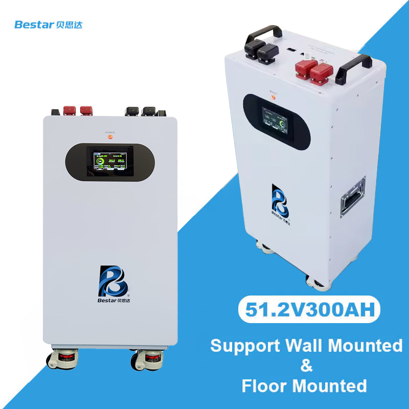 Customized 48V 300Ah LiFePO4 Solid State Lithium Battery Pack IP65 15kWh Home Storage Backup With 10-Year Warranty