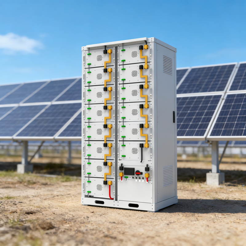 100kWh LiFePO4 Battery ESS Modular Solar Energy Storage System All-in-One Rack Mount for Commercial &amp; Industrial Use
