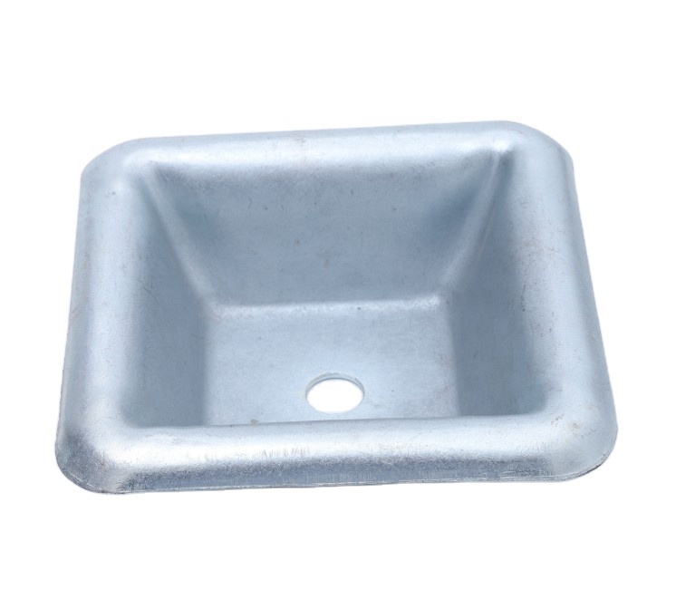 Sheet Metal Foldable and Stackable Anti-rust Carbon Steel Stainless Steel Stillage Stacking Feet Base Stacked Cup