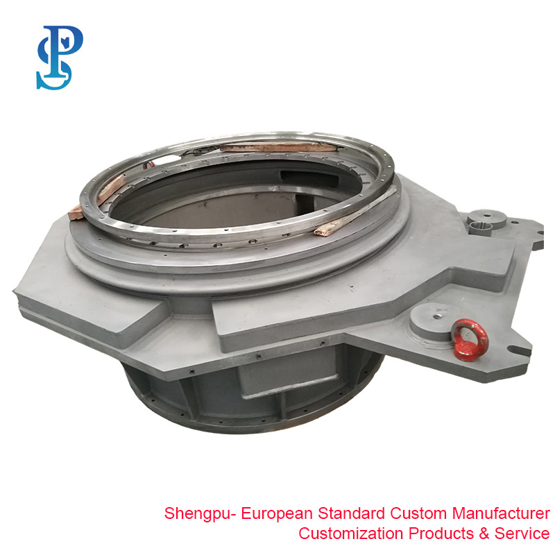 ISO Certified Custom Carbon Steel Metallurgy Smelting Industry Steel Plant Components Machine Foundation Base of Melting Furnace