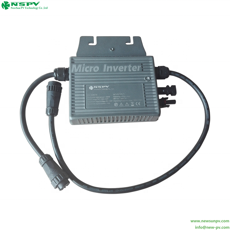 Grid-Tied Solar Micro Inverters with Dual Output MPPT Technology 1280W Max DC Input 99% Efficiency 50/60Hz