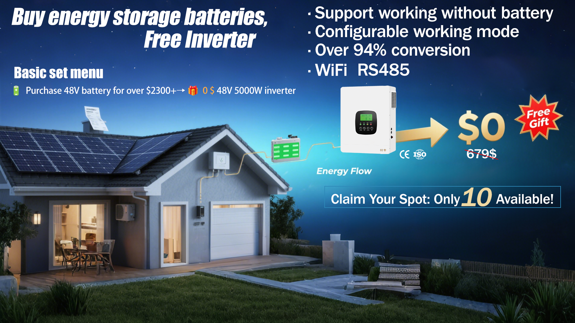 Off Grid Solar System 5KW 10KW 20KW 25KW 30KW Solar System Can Be Used for Commercial Industrial Residential Buildings