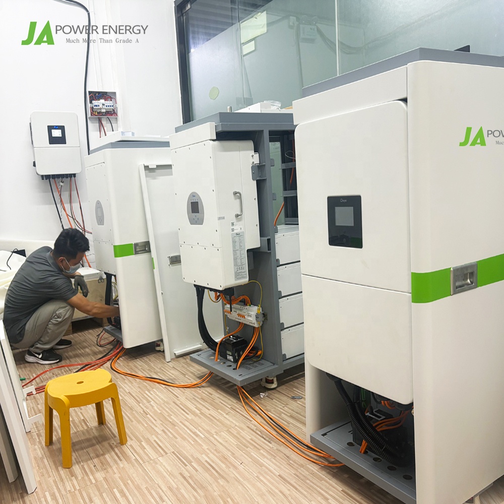 All In One Battery 51.2V 100Ah 200Ah 30kw 50kw Hybrid Inverter 50kWh 100kwh Akku Batterie Home Battery Energy Storage System