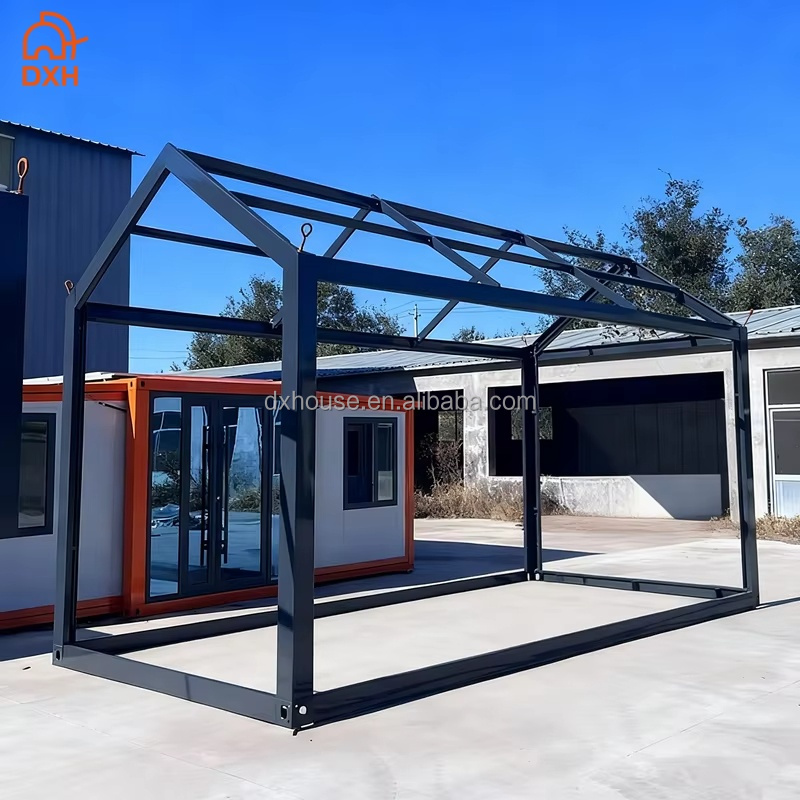 Assembly Integrated Steel Prefab Detachable 10ft Flat Pack 20ft Low Cost Prefabricated 30ft 40ft Assembly Container House Frame
