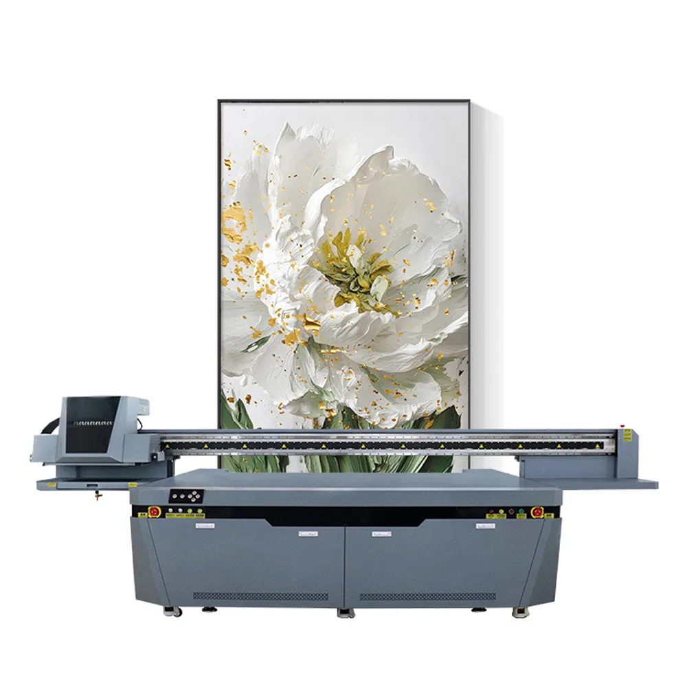 Customizable UV Flatbed Printer for Wood and Glass Products Cheap [Rice