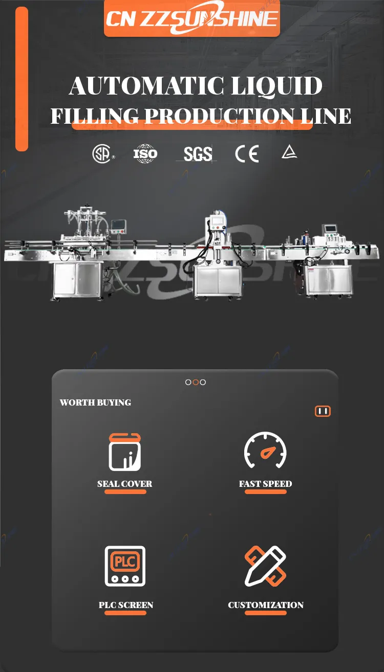 Liquid Filling Machine Line