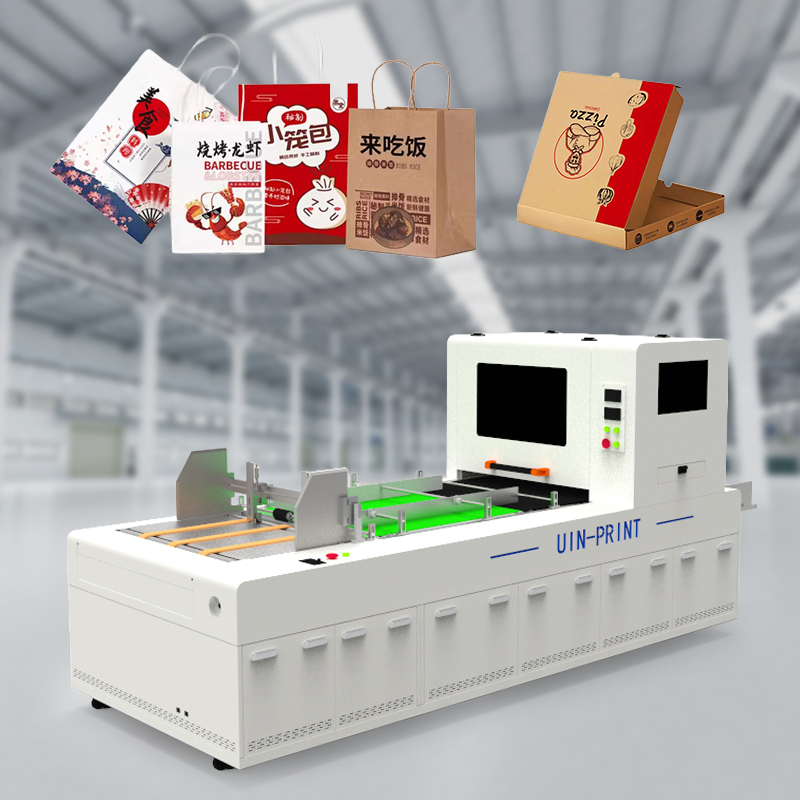 Automatic Flatbed Large Format Single Pass Digital Printer for Corrugated Board Carton Box Printing