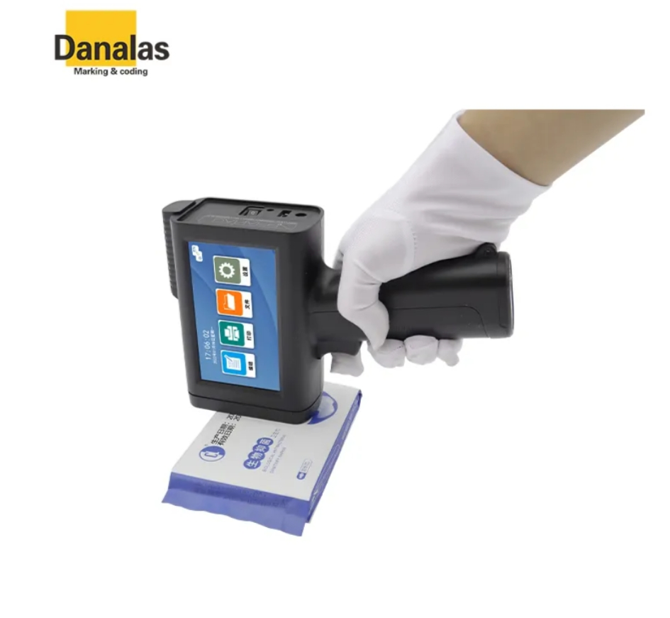 Portable Inkjet Printer Handheld Tij Printer Dana Thermal Inkjet Coding
