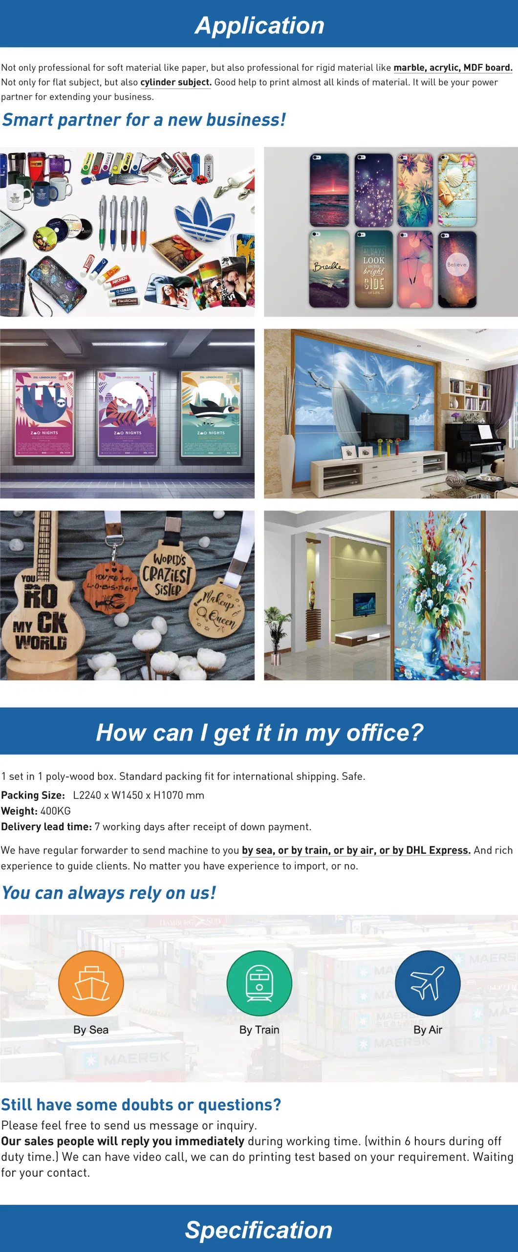 Printer Features Details