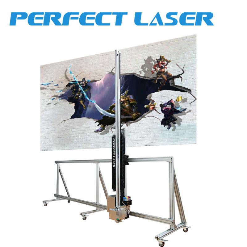 Perfect Laser 3D Glass Rice Paper Canvas Home Decoration Direct to Wall Decal Printer Printing Machine