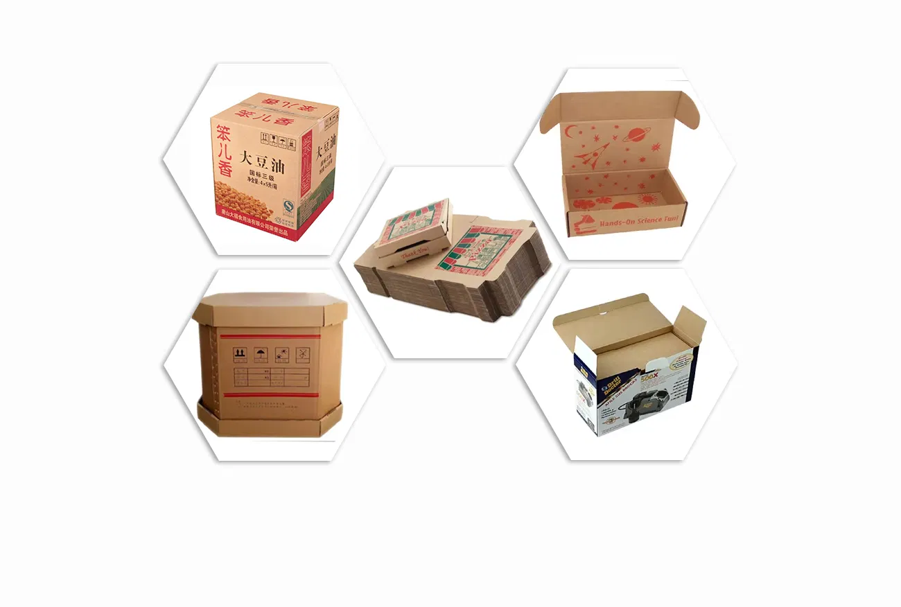 Digital Inkjet One Pass Printer with Automatic Feeder for Corrugated Paper Box Printing with HP Printhead