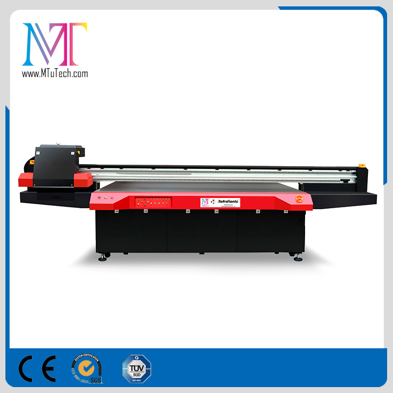 Automatic and Multicolor Large Format Flatbed UV Digital Printing Machine for Glass