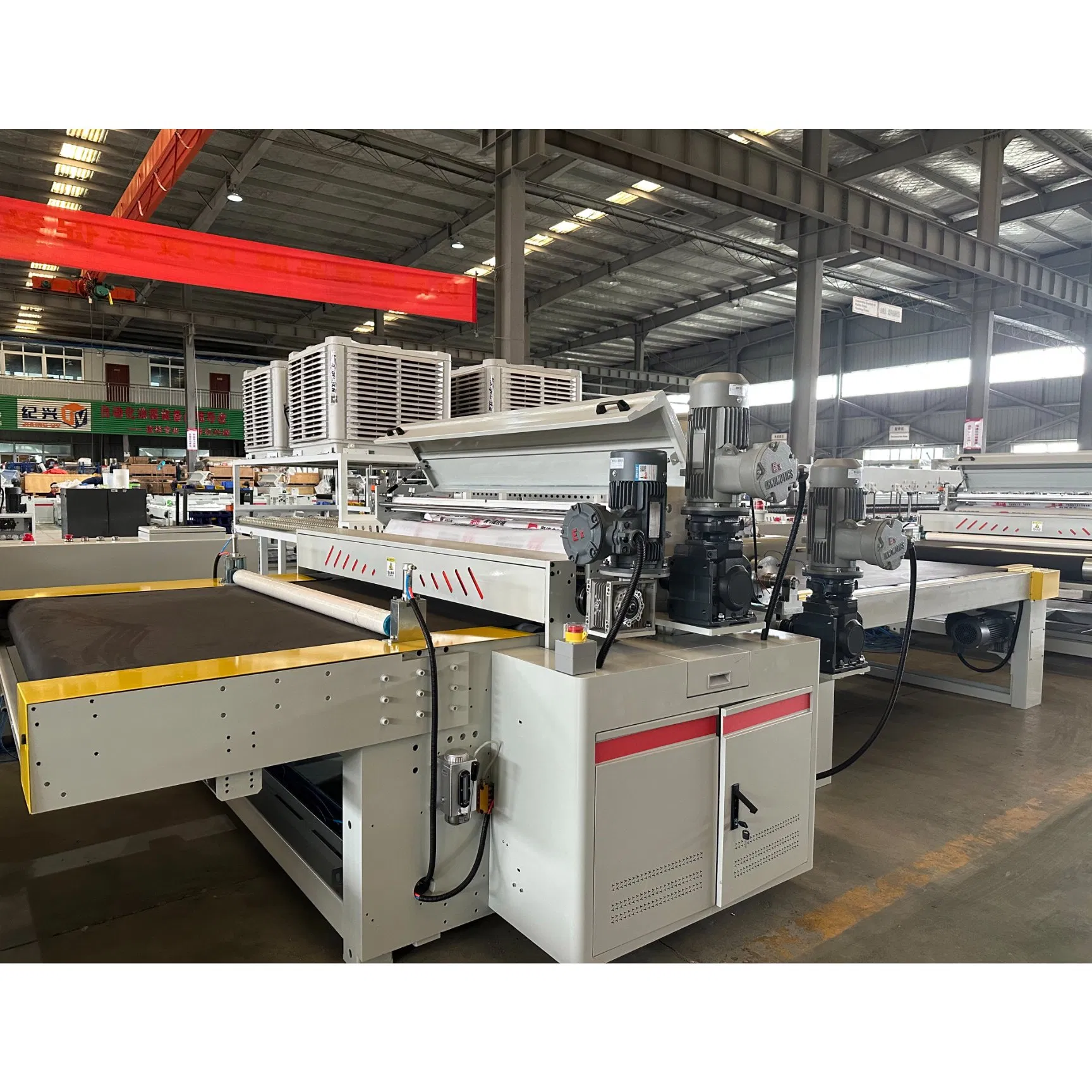 UV Roller Coating Equipment for Fiber Cement Board Anti-UV Surface Treatment