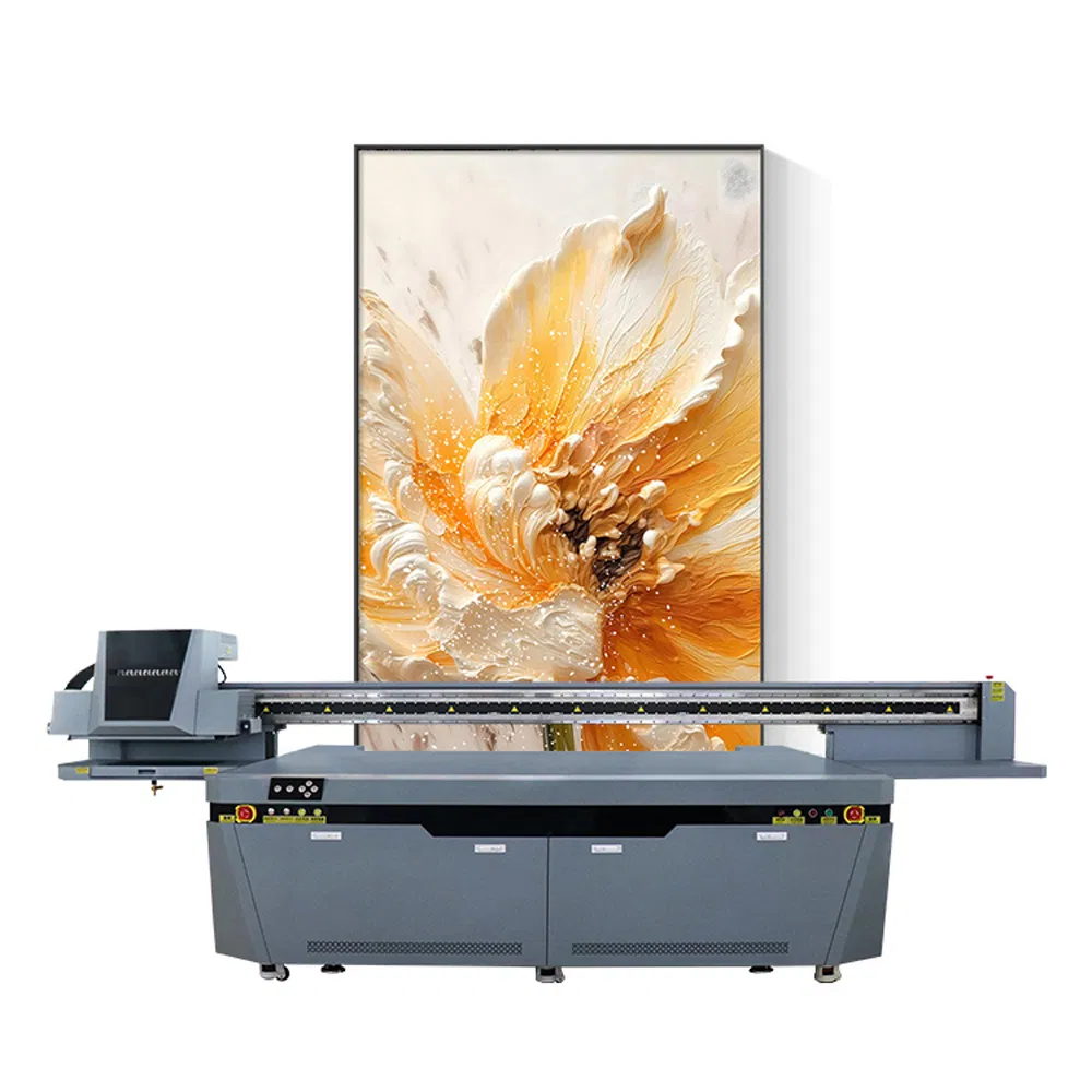 Customizable UV Flatbed Printer for Wood and Glass Products Cheap [Rice