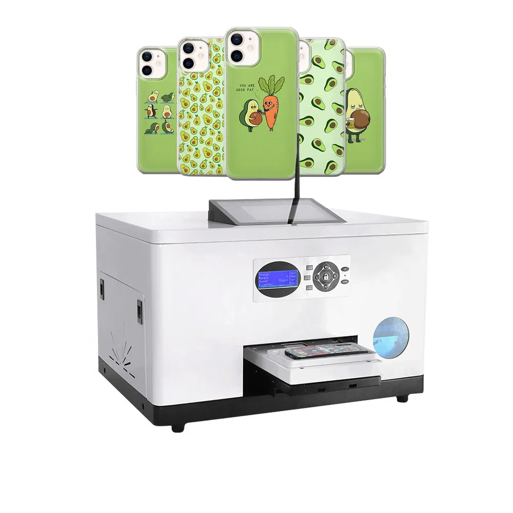 Sunika A4 Digital Mini UV Printer Flatbed Mini Direct DIY Ink Jet Flatbed Pen ID Card CD PVC Glass Leather Wood Phone Cases Printing Machine