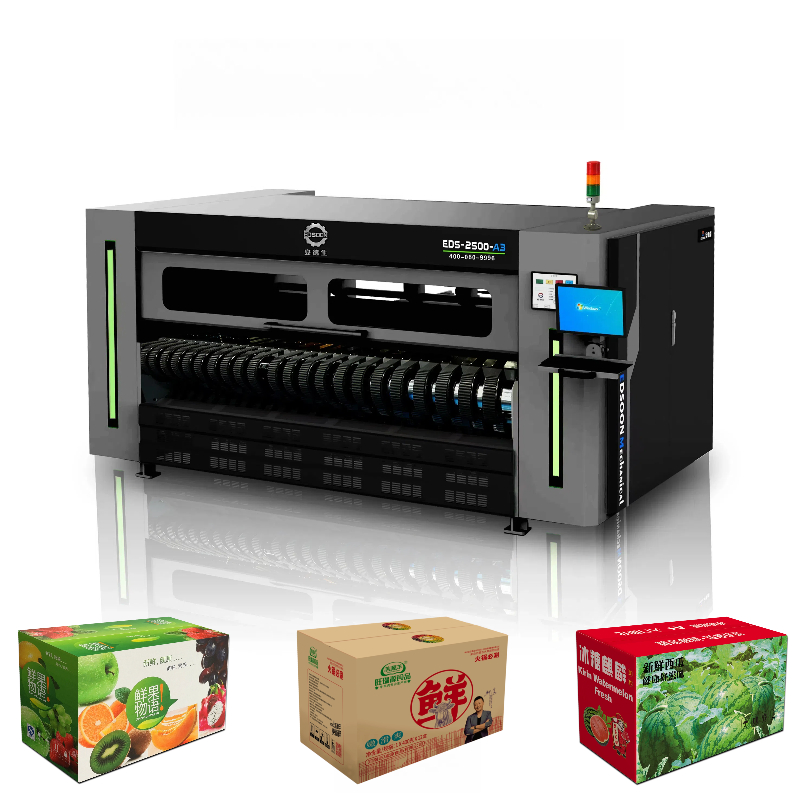 Automatic Corrugated Cardboard Inkjet Printer Corrugated Carton Box Digital Printer