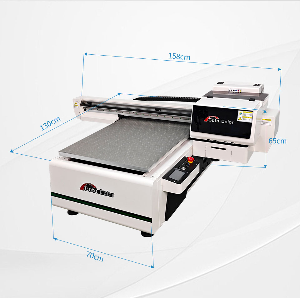 6090UV Flatbed Printer with Triple Print Heads: Unlock New Possibilities in High-Precision Printing on a Wide Range of Surfaces!