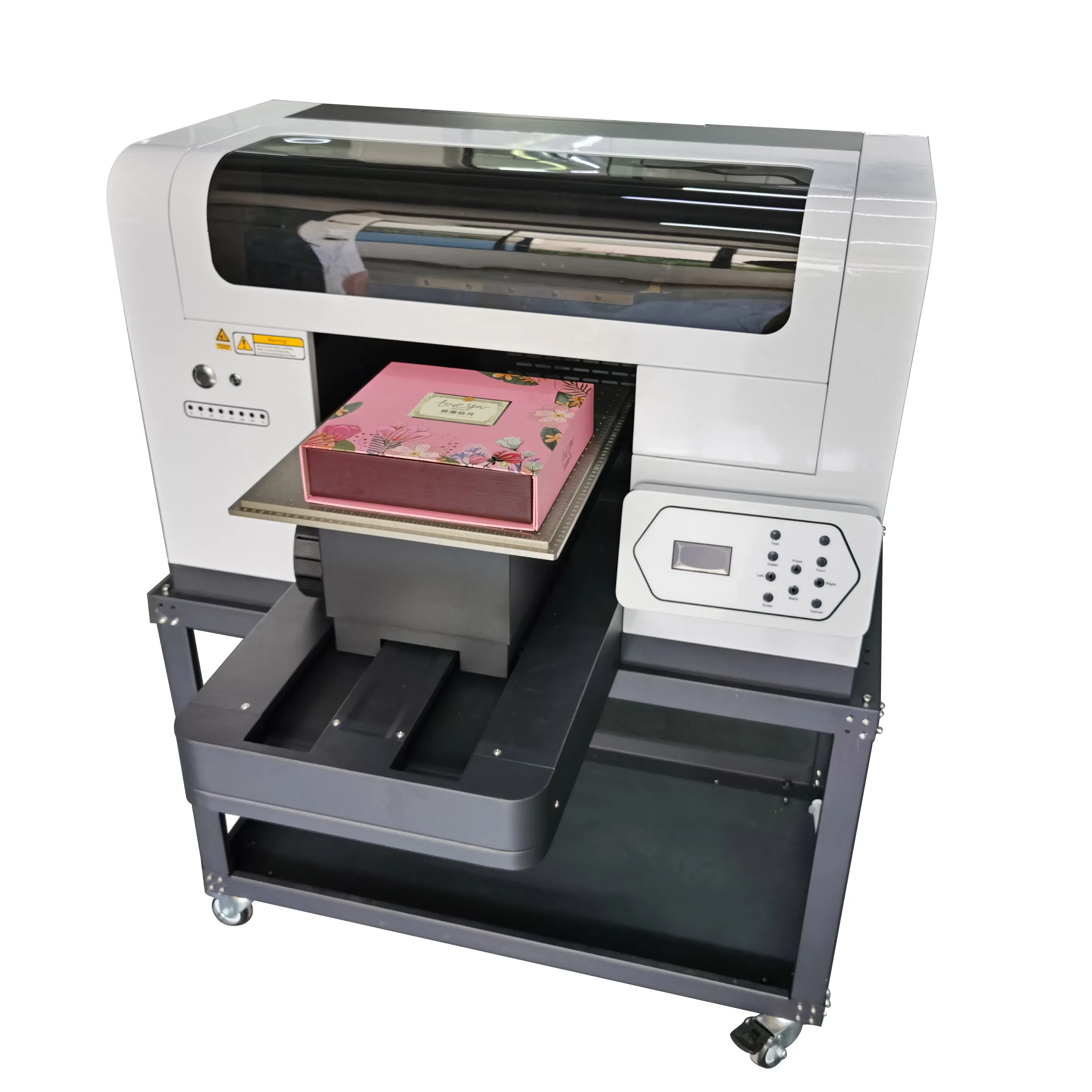 A3 Size 2 Heads Metal Surface Digital Printing Machine for Gift