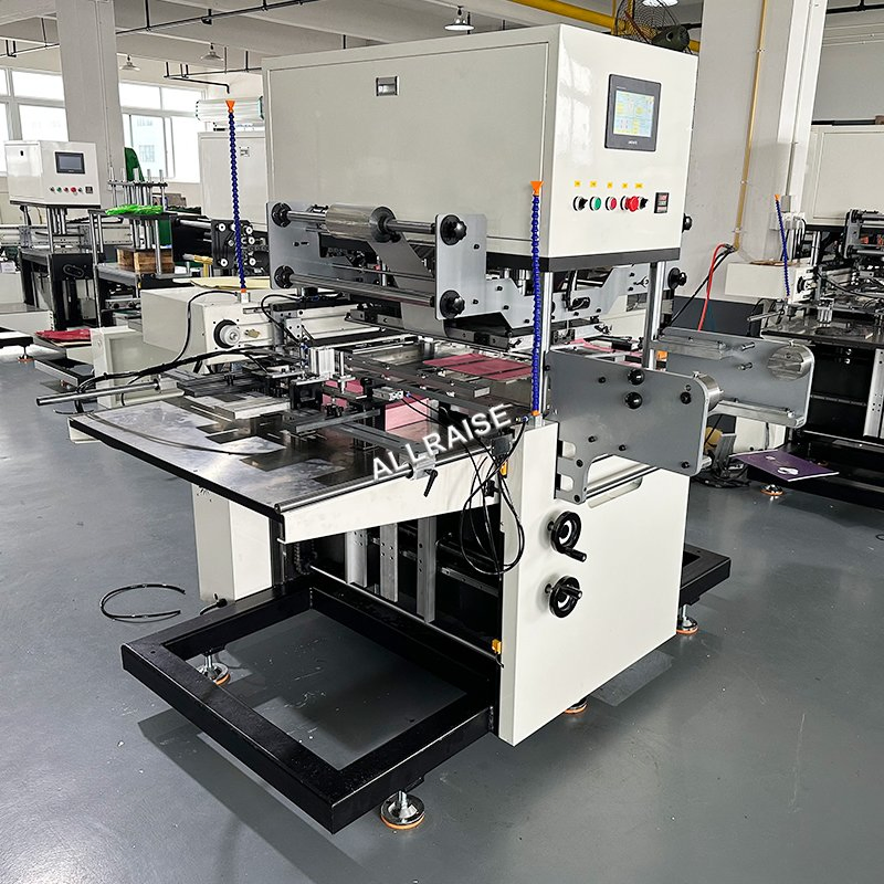 Automatic Hot Foil Bronzing Machine Paper Leather Gold Embossing Machinery Cardboard Hot Stamping Machine