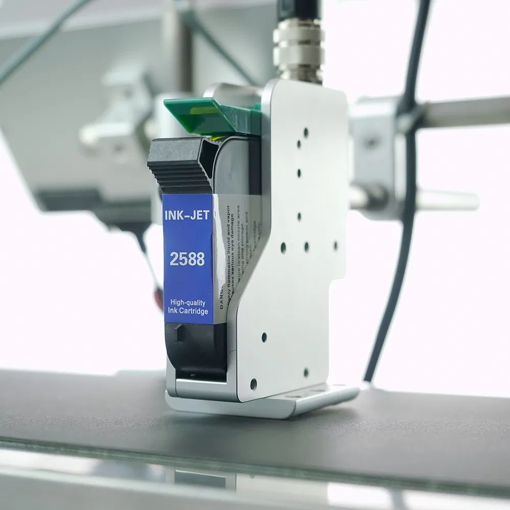 Faith Image Logo Date Inkjet Printer on Egg Carton Metal Envelope Surface Accuracy Definition