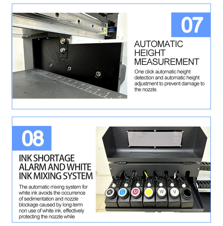 Small PVC Card Sheet Mug Plastic Bottle A4 A3 Inkjet Printing Machine UV Flatbed Printer Price for Legos with Rotary Attachment