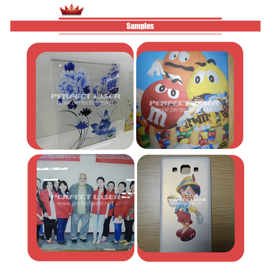 Industrial Automatic Large Format UV Flatbed Printer for Plastic Wood