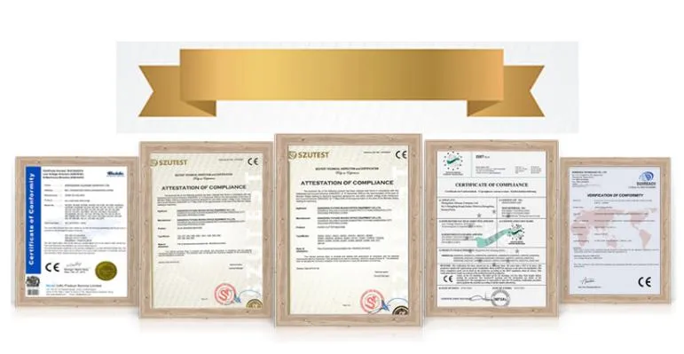 Certifications