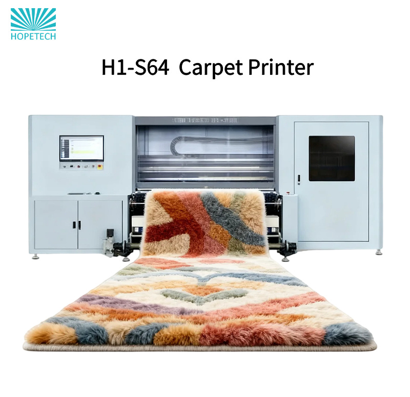Hopetech H1-S64 Carpet Printer High-Resolution Carpet Printer Carpet Digital Printer