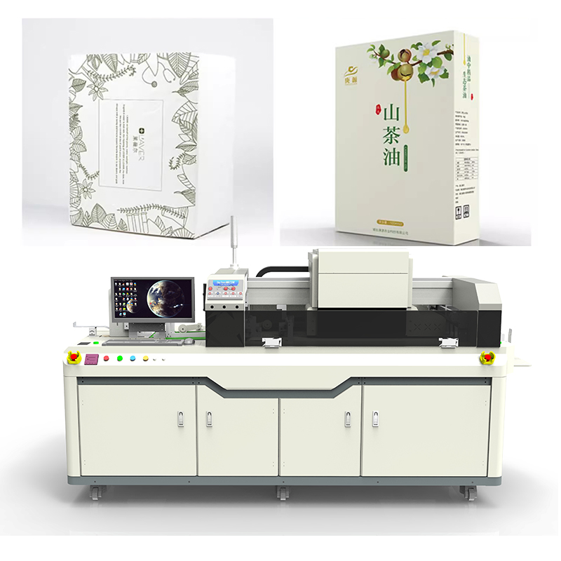 2023 New High Speed Corrugated Boxes Shopping Bags Single Pass Digital Printer for out-Carton