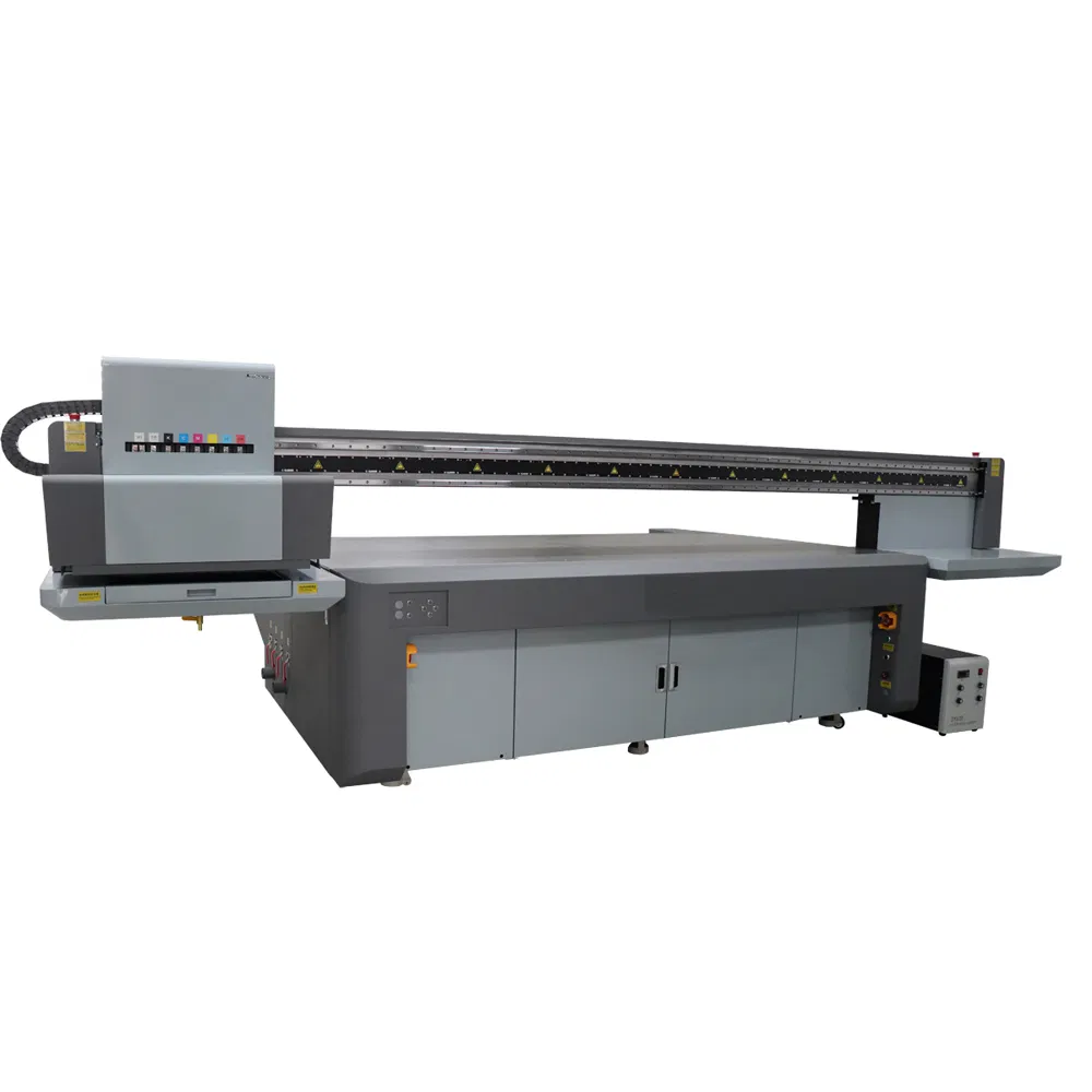 Customizable Large Format UV Flatbed Printer Machine Industrial Flatbed Inkjet Printing Machine for Company Logo