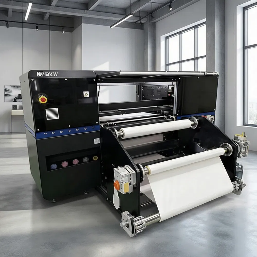 Wood Grain Paper Digital Printer Wall Panel Digital Printer