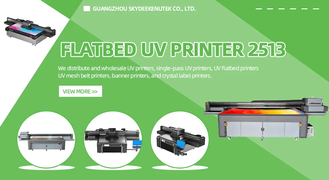 UV Flatbed Printer Showcase