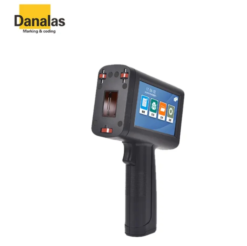 Portable Mini Handheld Tij Printer Storage 600dpi Resolution