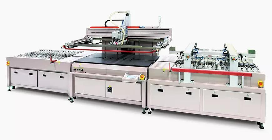 Hot Sale Glass Logo Decorative Printer Digital Silk Screen Printer Automatic Flat Glass Screen Printing Machine