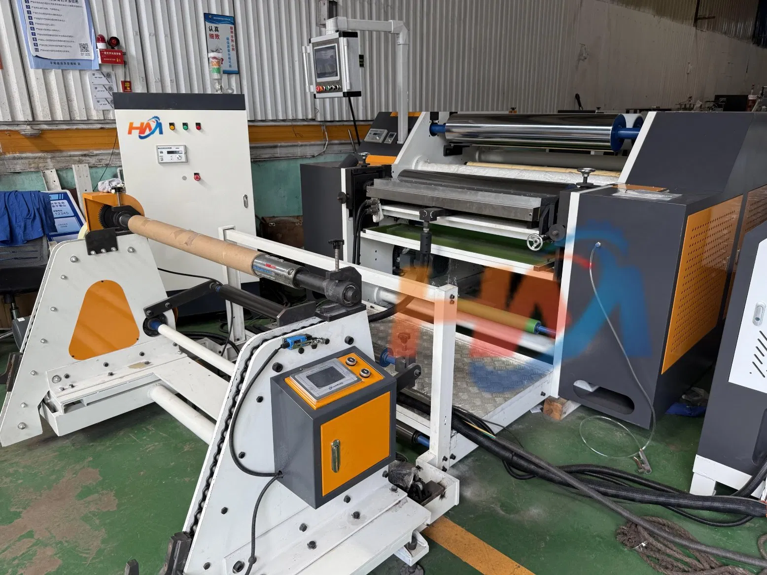 High-Speed Label Sticker Laminator Hot Melt Glue Laminating Adhesive Tape Lamination Machine