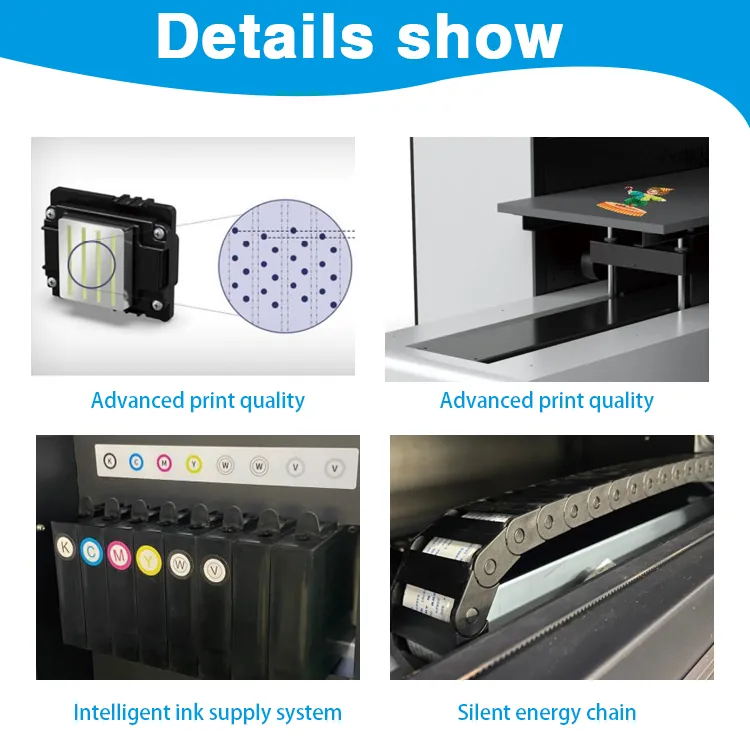 UV Flatbed Printer Detail 2