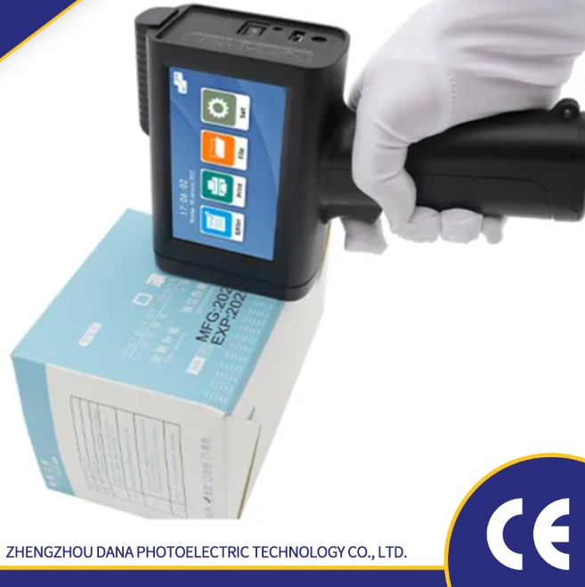 High-Quality 600dpi Handheld Tij Inkjet Printer for Professionals